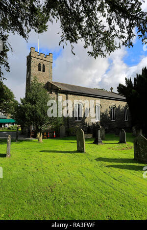 St Andrews Church, Coniston town, Cumbria, Lake District National Park, England, UK Stock Photo