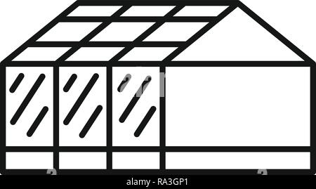 greenhouse clipart black and white apple