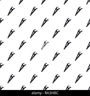 Dental floss tool pattern seamless vector repeat geometric for any web design Stock Vector