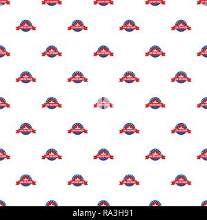 Stars law constitution day pattern seamless vector repeat for any web design Stock Vector