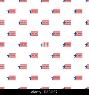 Constitution day we usa people pattern seamless vector repeat for any web design Stock Vector