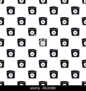 Dental floss pattern seamless vector repeat geometric for any web design Stock Vector
