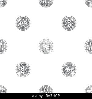 Nuts cake icon. Outline illustration of nuts cake vector icon for web design isolated on white background Stock Vector