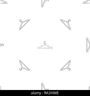 Clothes hanger icon. Outline illustration of clothes hanger vector icon for web design isolated on white background Stock Vector