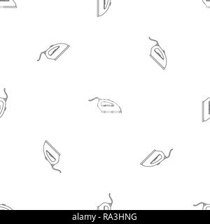 Iron icon. Outline illustration of iron vector icon for web design isolated on white background Stock Vector