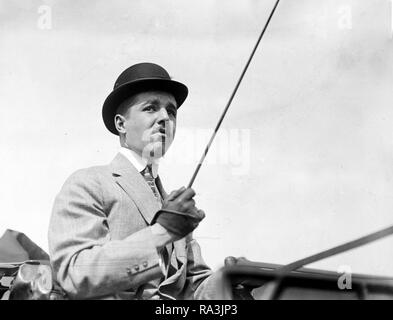 Adolphus Busch III at a horse show ca. 1911 Stock Photo