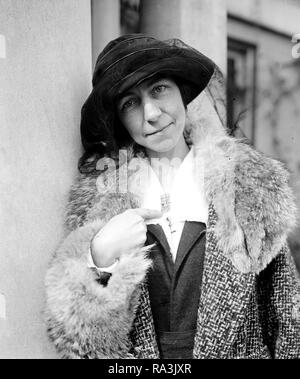 Miss Julia Emory, Woman's suffragette ca. 1905-1935 Stock Photo