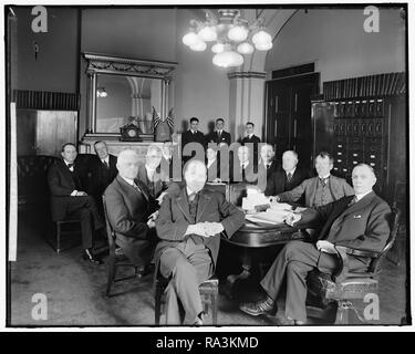 House of Representatives Rules Committee ca. early 1900s Stock Photo