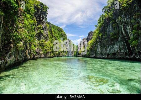 El Nido and the Bacuit archipelago, Palawan, Philippines Stock Photo