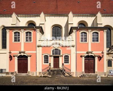 St. Peter and Paul monastery church, former Franciscan monastery, Franciscan monastery church with box annexes, Zittau Stock Photo