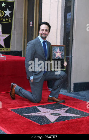 Lin manuel miranda walk of fame best sale