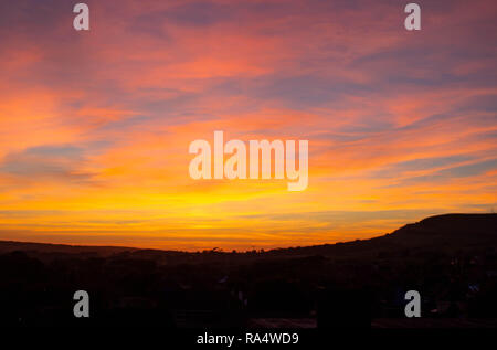 Sunset Hills Stock Photo