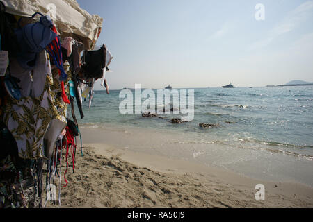 White beach in Porto Rotondo, Sardinia, italy Stock Photo