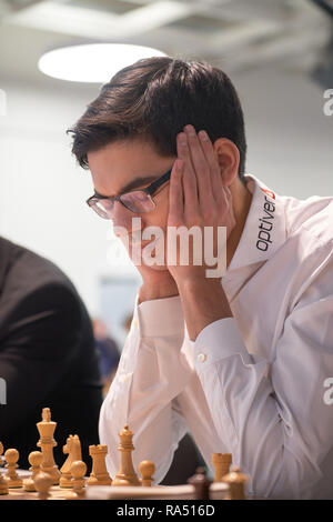 Chess Grandmaster Anish GIRI, Netherlands, NED, Portrait, Portrait,  Portrait, cropped single image, single motive, press conference