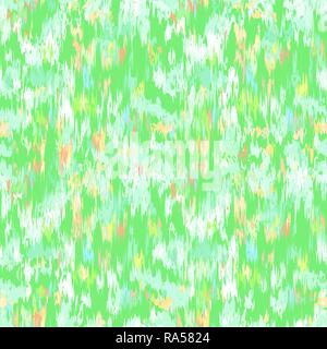 Ikat seamless pattern. Fancy textile design. Vector illustration in ethnic style. Stock Vector