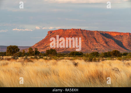 Fascinating George Gill Range in Central Australia. Stock Photo