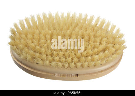 BodyBrush on White Background Stock Photo