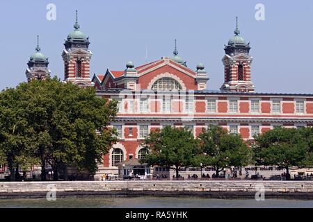 Ellis Island, Manhattan, New York City, New York, United States Stock Photo