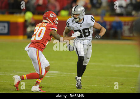 December 24, 2018: Oakland Raiders wide receiver Marcell Ateman