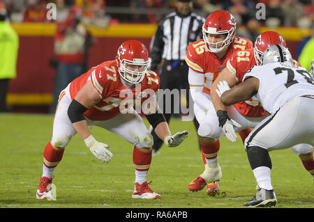 FILE - Kansas City Chiefs guard Andrew Wylie (77) plays against