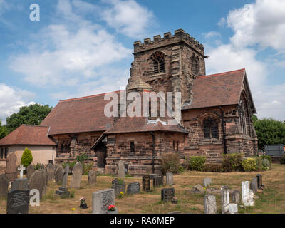 St. Cross Church, Appleton Thorn, Warrington, Cheshire, England, UK. Stock Photo