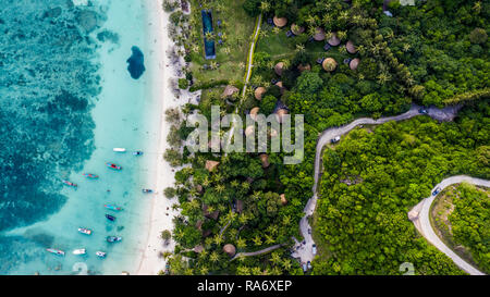 Thian Og Bay or Shark Bay, Koh Tao Island, Thailand Stock Photo