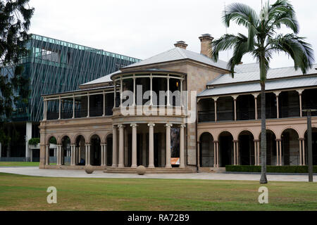 Old Government House, Brisbane, Queensland, Australia Stock Photo