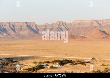 Elegant Desert Lodge, Sesriem, Namibia Stock Photo