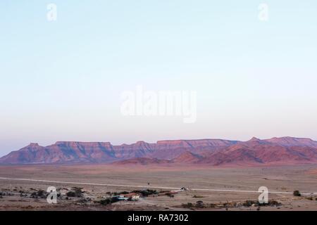 Elegant Desert Lodge, Sesriem, Namibia Stock Photo