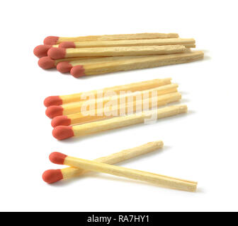 match on white background Stock Photo