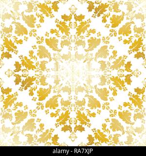 Vector damask seamless pattern. Elegant luxury texture for wallpapers, backgrounds and page fill. Stock Vector