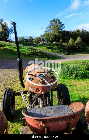 Massey Ferguson 35 tractor Stock Photo