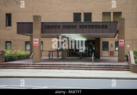 General View GV of Southwark Crown Court, London Stock Photo