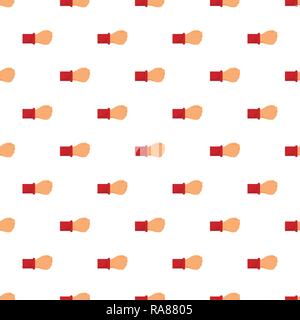 Team fist pattern seamless vector repeat for any web design Stock Vector