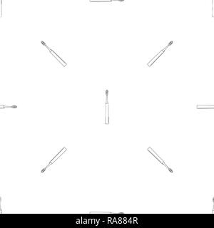 Soft toothbrush icon. Outline illustration of soft toothbrush vector icon for web design isolated on white background Stock Vector