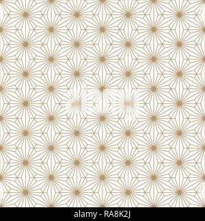 Beautiful Seamless japanese pattern kumiko for shoji screen, great design for any purposes. Japanese pattern background vector. Japanese traditional w Stock Vector