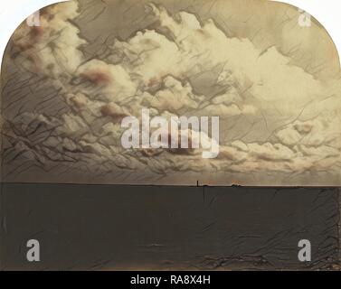 Colonel Stuart Wortley (British, 1832 - 1890), A Strong Breeze, Flying Clouds, c. 1863, albumen print. Reimagined Stock Photo