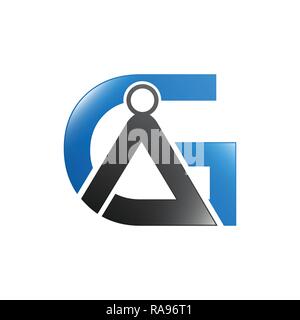 G letter logo design vector illustration template, G letter logo vector, creative Letter G letter logo, letter g logo concept. Vector illustration EPS Stock Vector