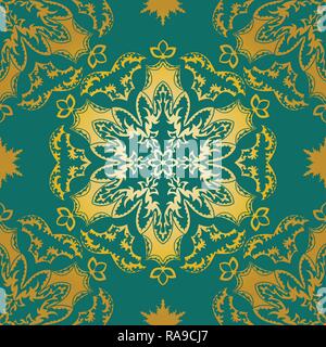 Seamless floral pattern Easily editable vector image Stock Vector