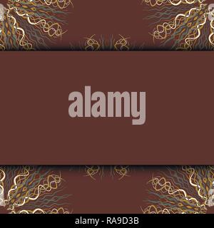 Vintage seamless wallpaper Easily editable vector image Stock Vector