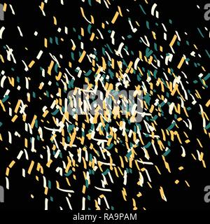 Dark Multicolor, Rainbow vector background with dots. Illustration with set of shining colorful abstract circles. The pattern can be used for ads, lea Stock Vector