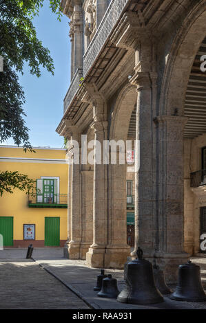 Palacio de los Capitanes Generales, Plaza de Armas, Havana, Cuba Stock Photo