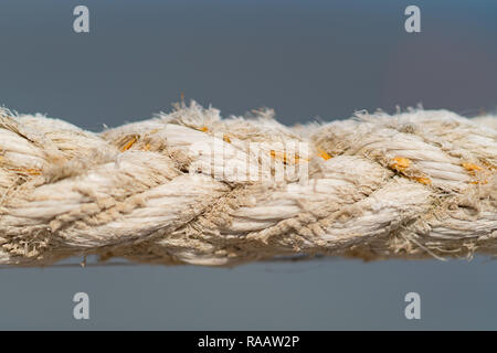 Thin Natural Rope Isolated On White Background Stock Photo, Picture and  Royalty Free Image. Image 37915433.