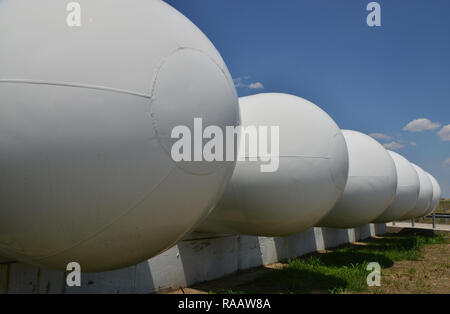 High pressure tanks Stock Photo