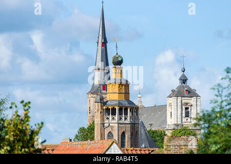 Jeruzalemkerk (Jerusalem Church) in Bruges, Belgium Stock Photo