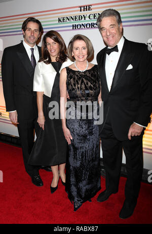 ***FILE PHOTO*** NANCY PELOSI ELECTED AS SPEAKER OF THE HOUSE Nancy Pelosi and Paul Pelosi & Family attend the 2010 Kennedy Center Honors Ceremomy in Washington, DC. Credit: Walter McBride/MediaPunch Stock Photo