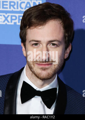 Palm Springs, California, USA. 3rd January, 2019. Joseph Mazzello arrives at the 30th Annual Palm Springs International Film Festival Awards Gala held at the Palm Springs Convention Center on January 3, 2019 in Palm Springs, California, United States. (Photo by Xavier Collin/Image Press Agency) Credit: Image Press Agency/Alamy Live News Stock Photo