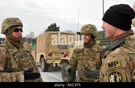 Soldiers assigned to 21st Military Police Company, 503D MP Battalion ...