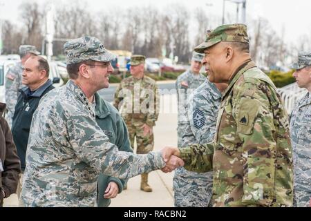 Brig. Gen. William J. Walker pauses for a moment after giving a speech ...