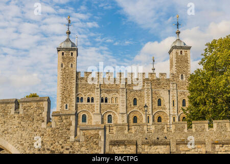 The Tower of London, UNESCO World Heritage Site, London, England, United Kingdom, Europe Stock Photo